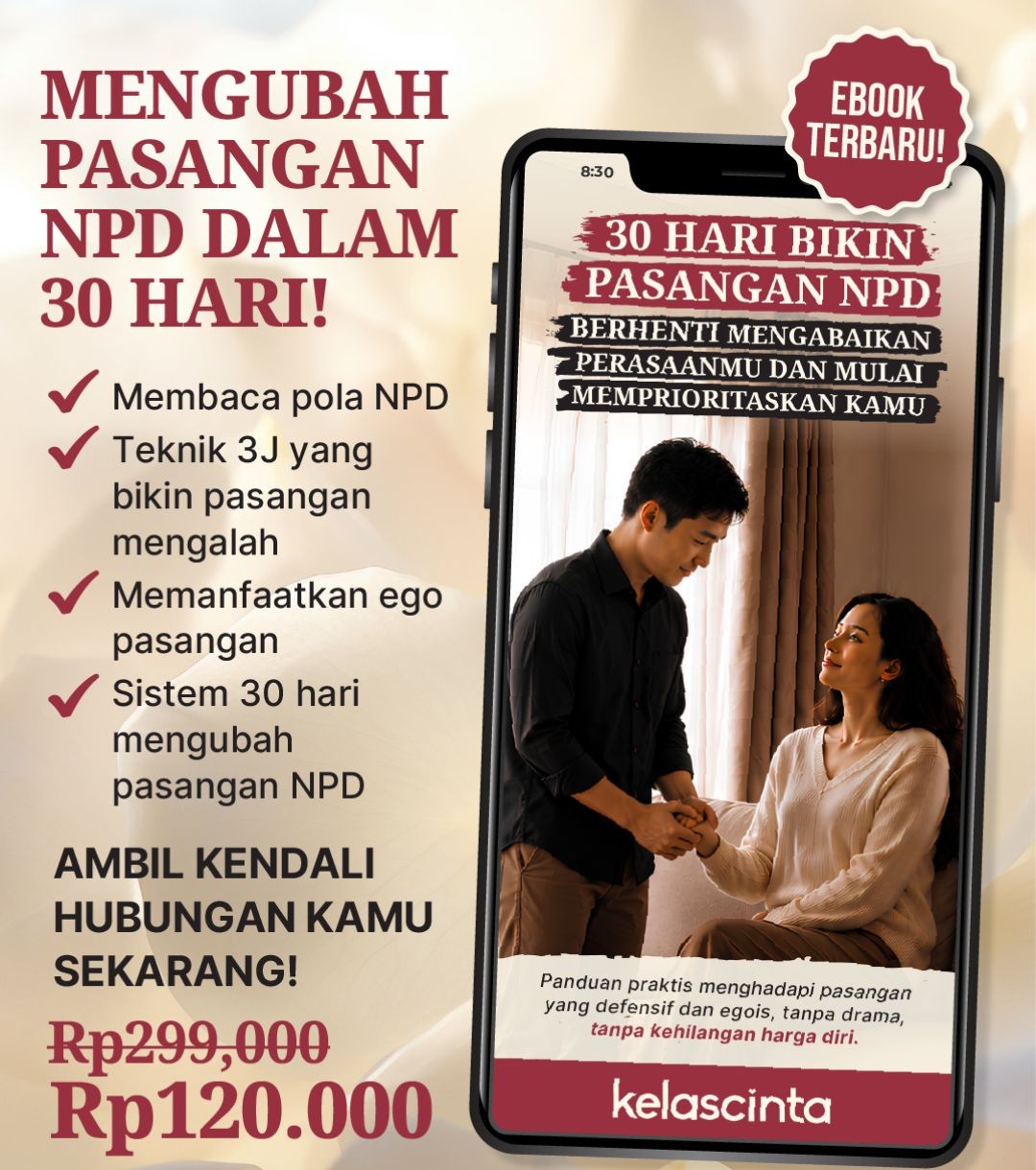 Cover ebook 30 Hari Menghadapi Pasangan NPD