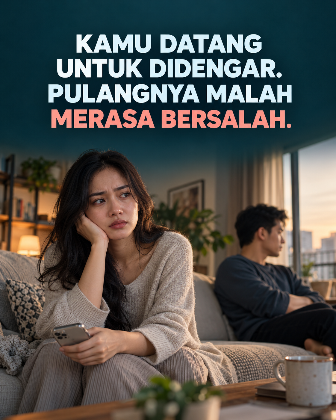 Merasa bersalah setelah menyampaikan perasaan