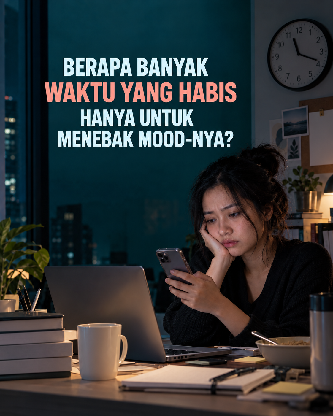 Waktu dan energi yang habis dalam hubungan