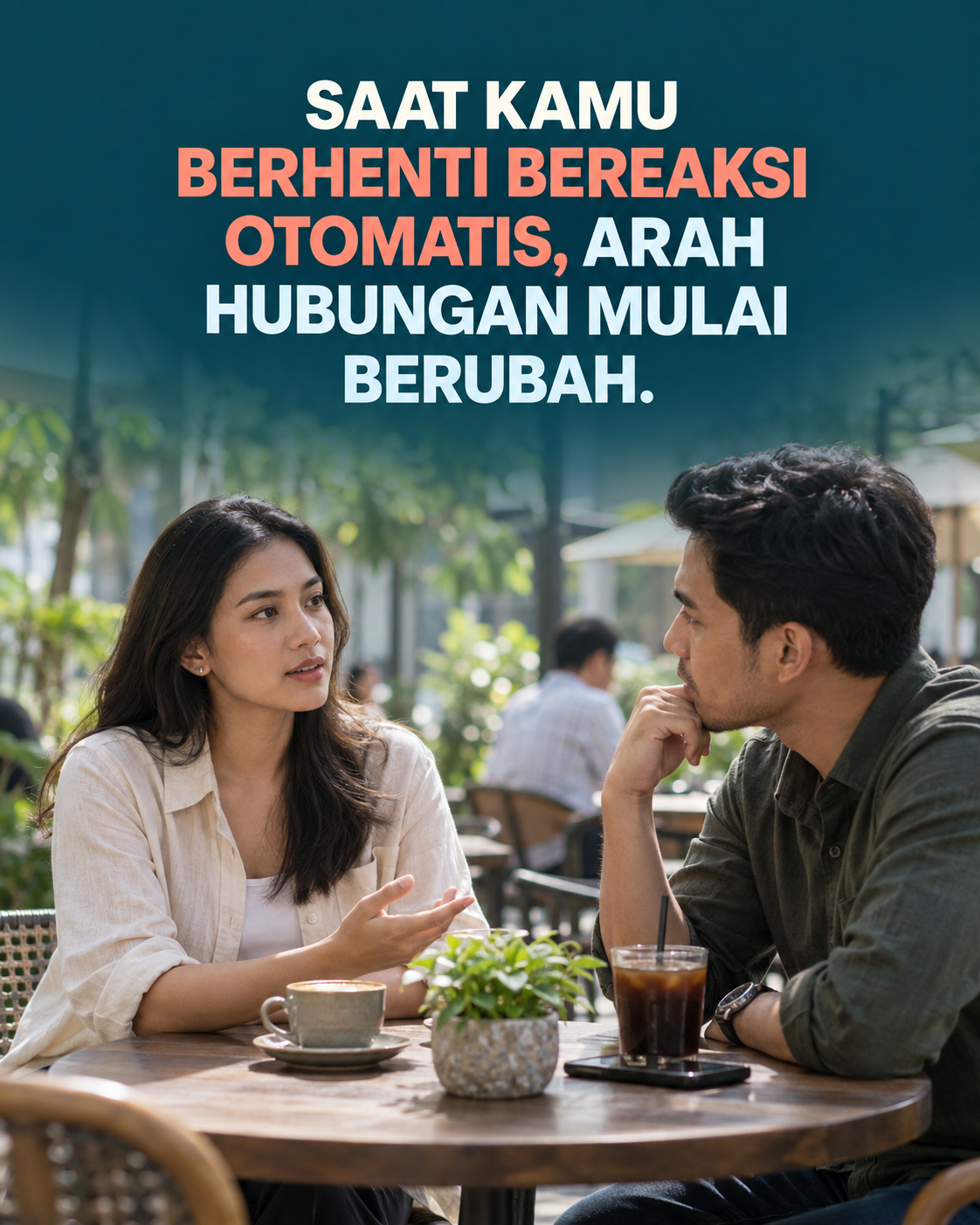 Berhenti bereaksi secara panik