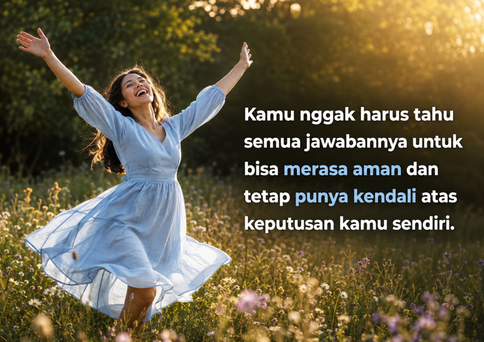 Kembali merasa aman dalam hubungan