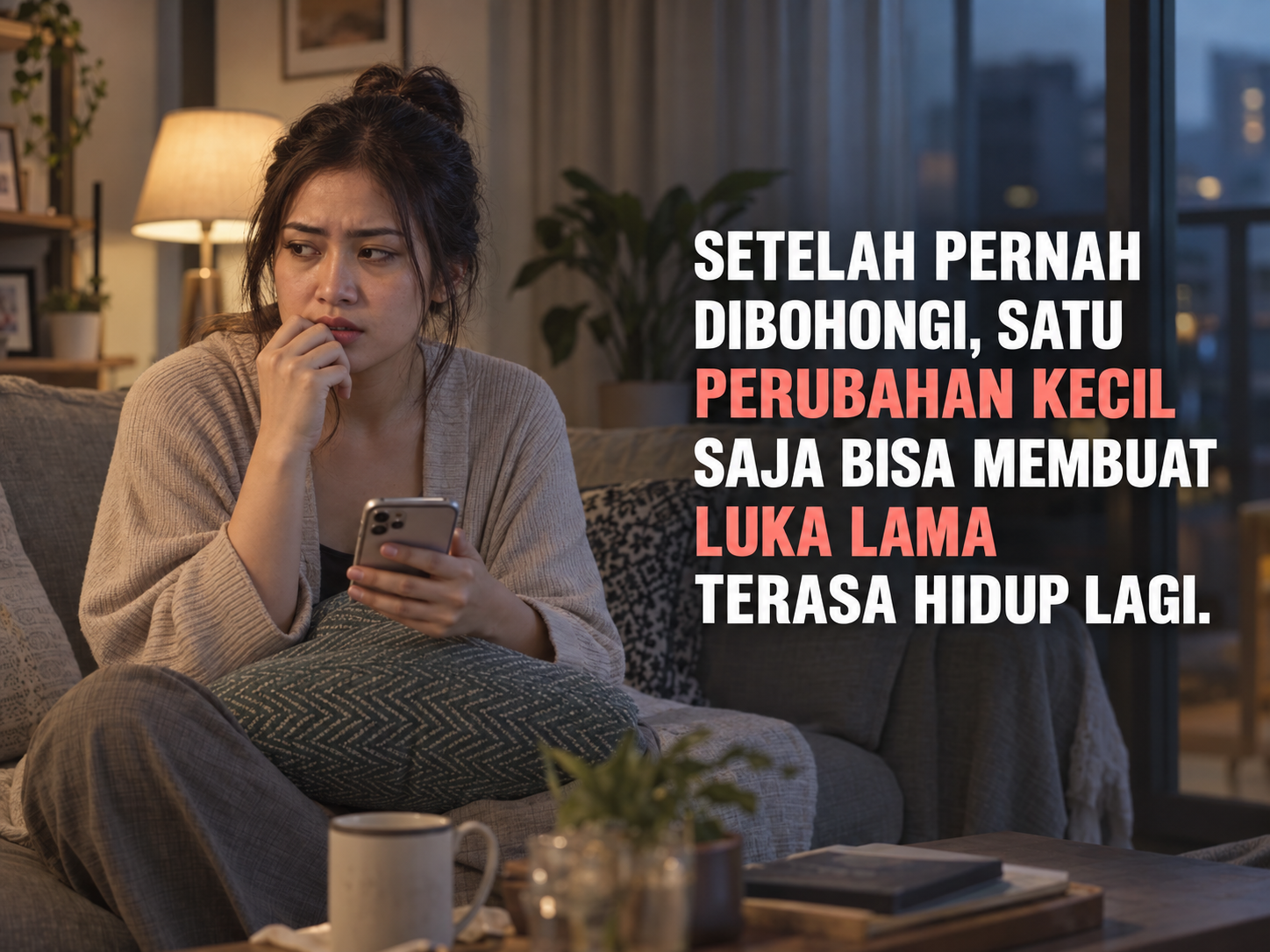 Luka lama terasa hidup kembali ketika terpicu