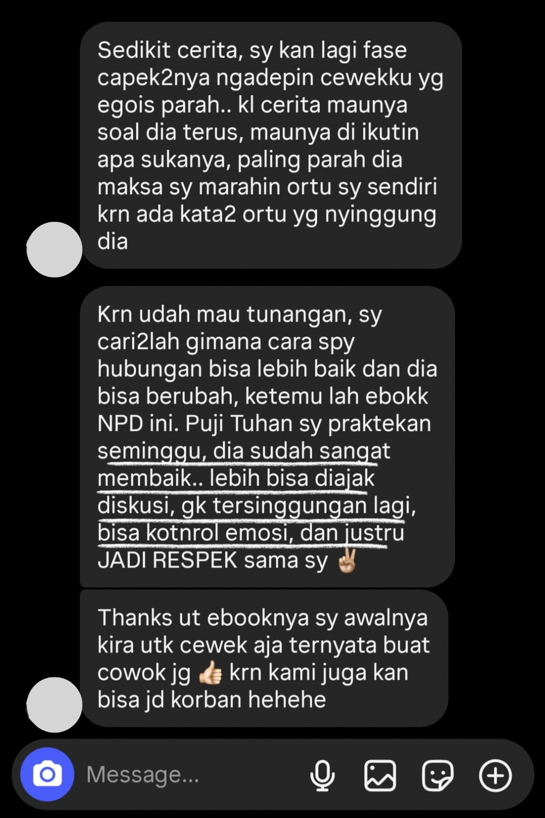 Testimoni pelanggan 30NPD